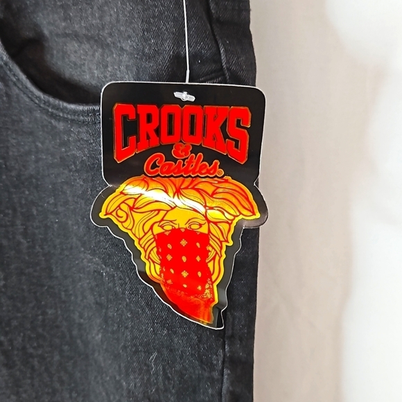 Crooks & Castles Jeans Sz 36/33 NWT - Picture 3 of 6